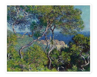 Bordighera Monet Bubble-freie Sticker