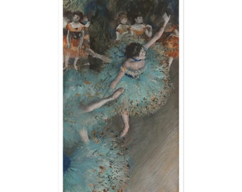 Danseuse verte (Degas) Pegatinas sin burbujas