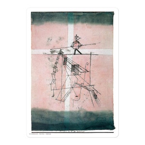 Paul Klee Tightrope Bubble-free stickers