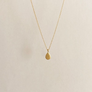 14k Gold Delicate Necklace For Wedding Jewelry Drop Pendant Necklace Bridal Necklace Solid Gold Jewelry 14k Gold Necklace Drop Necklace