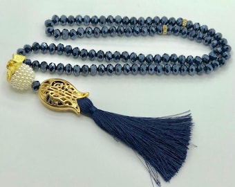 Tasbih 99 beads, islamic gift, accessories, crystal tesbih, tasbih wedding favor, tasbeeh prayer beads