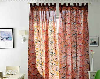 Boho Curtains 70 Handmade Options And Ideas Etsy