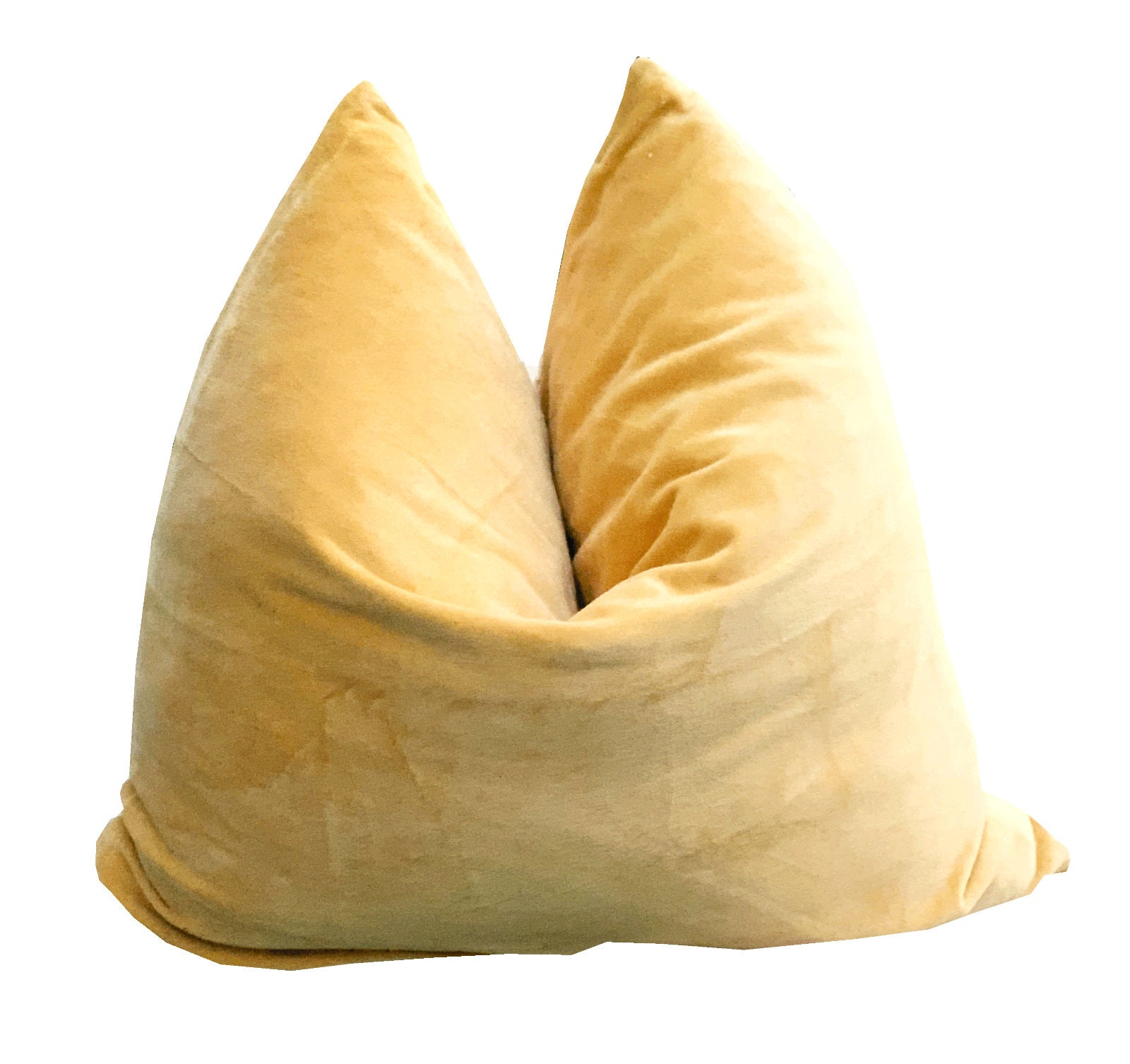 Luxury Mustard Velvet Throw Pillow Velvet Pillow Cover Etsy Australia