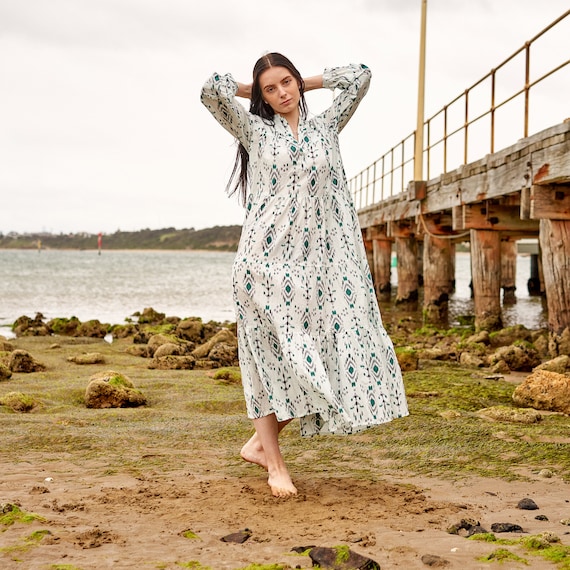 Cotton 1 clearance piece long dress