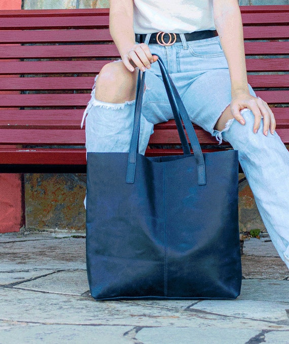 Leather Totes work Bag tote Bag brown Leather Tote custom Tote Bag