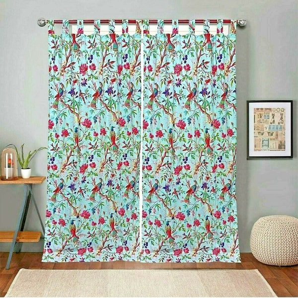 Frida  boho curtains, eclectic curtains, Frida curtains, boho decor, boho curtain panels, boho home decor TWO PANELS, Christmas gift