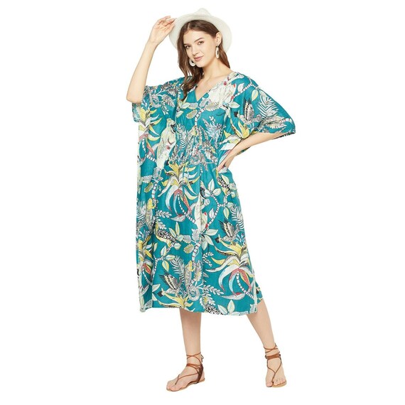 Cotton caftan clearance robe