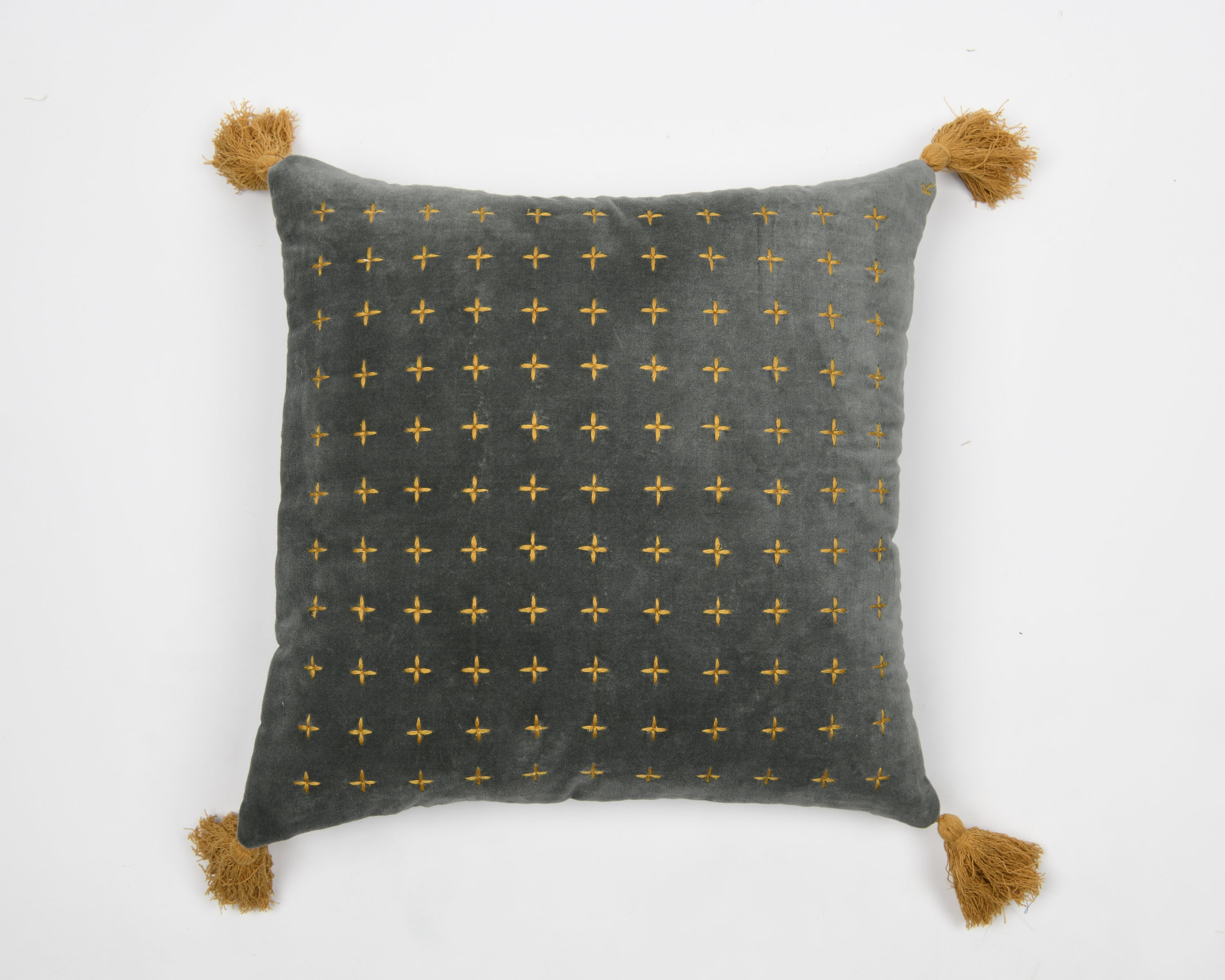 Moroccan Cushion Tassel Cushion Boho Cushion Hand Tufted Etsy