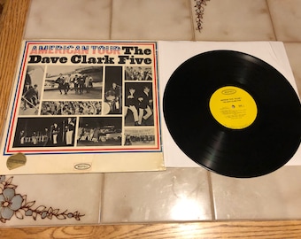 The Dave Clark Five "American Tour Volume 1" Lp Shrink Promo Sticker Epic Label Mono NM Vinyl