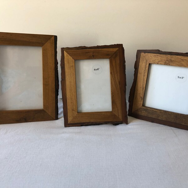 Wood Picture Frames Etsy