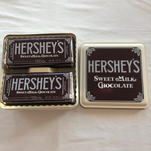 ハーシーズ　HERSHEY'S ミールトイ　チョコレート　ビンテージ Vintage Hershey Tins - Etsy