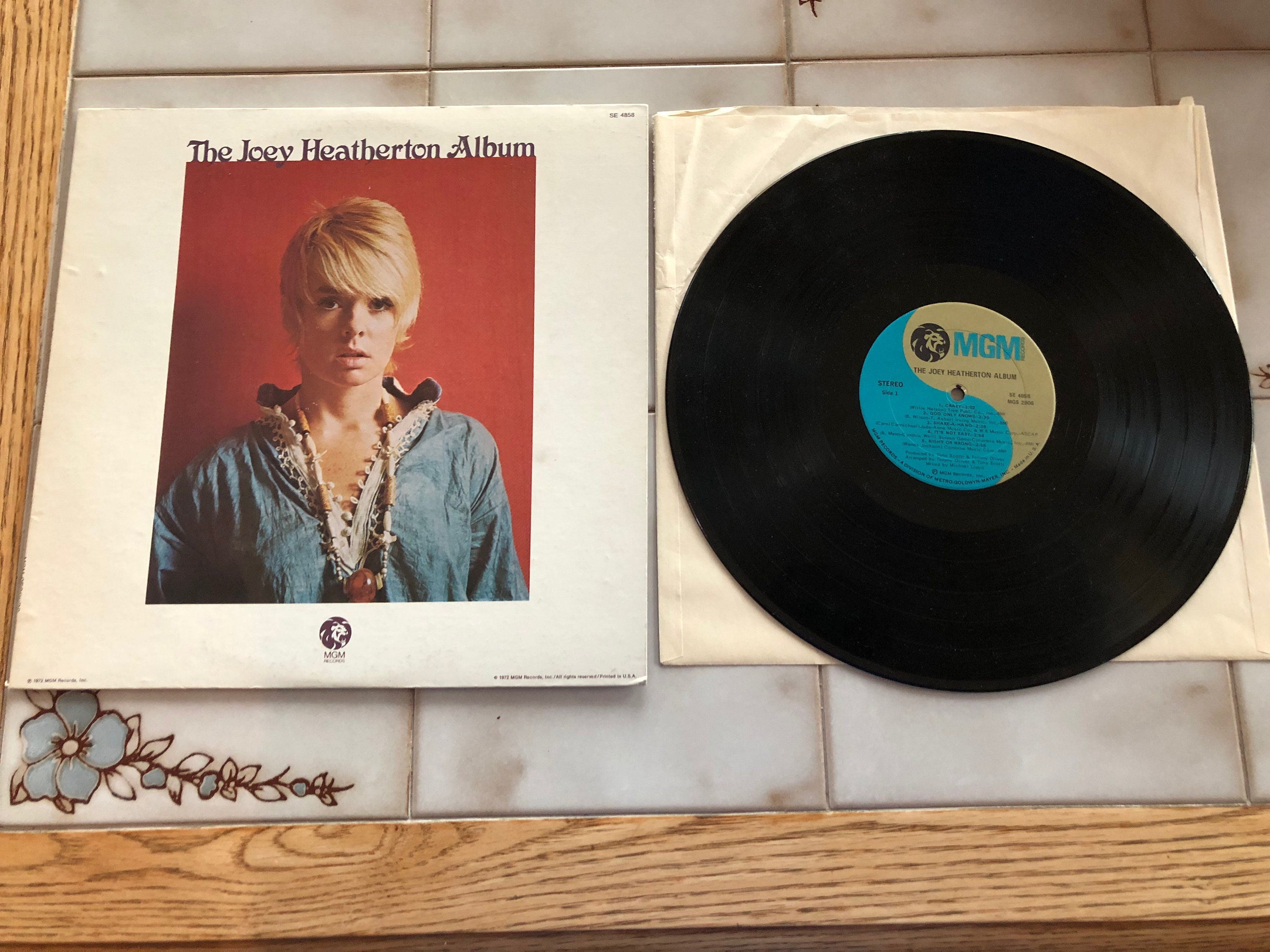 The Joey Heatherton Album Lp MGM Label Stereo Near Mint Vinyl Etsy