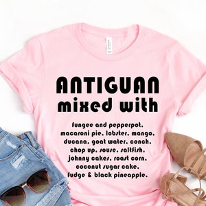 Antiguan Shirt, Antigua and Barbuda T-shirt for Women and Men
