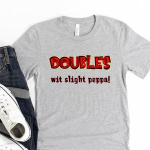 Trinidad Doubles Shirt, Trinidad and Tobago Unisex Tshirt for Men and Women, Trinidadian Gifts