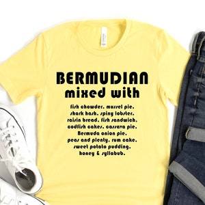 Camisa Bermuda, Regalos Bermudas, Bermudas Mezcladas Con Camiseta Unisex