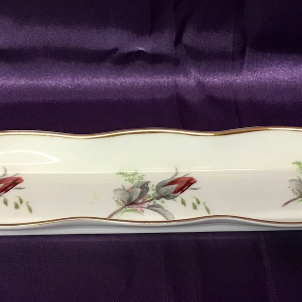 Duchess Bone China England 397 Mint, Nut, Candy Tray With Rose Motif, Vintage Trays, Dining Entertaining, Hostess, Housewarming Gifts