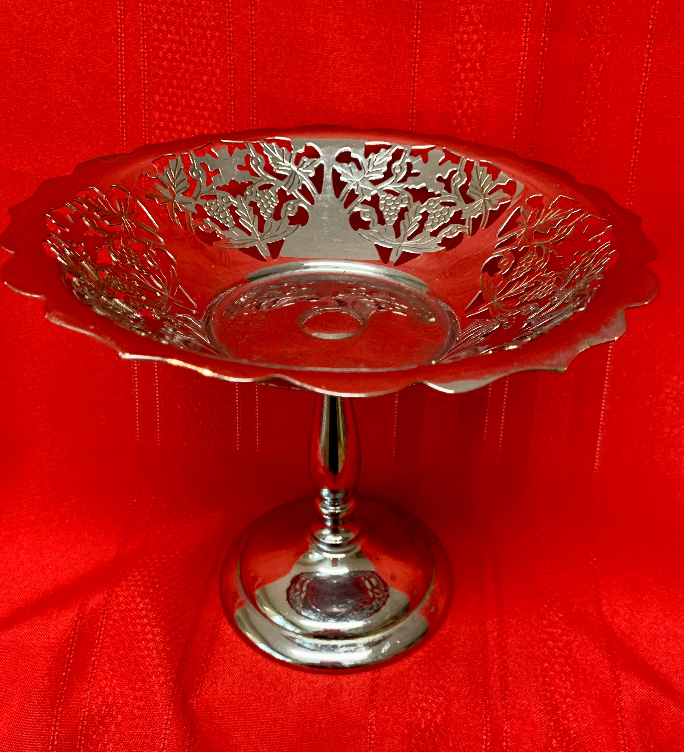 Krome-kraft Farber Bros. New York, Silver Chrome Reticulated