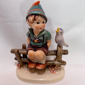 W. Goebel, M J Hummel, West Germany, #111 “Wayside Harmony”, Vintage Goebel Figurines, Collectibles, Gifts For Mom