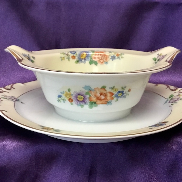 KPM Germany China Gravy Or Sauce Boat, Vintage KPM, Collectibles, Dining Entertaining, Replacement China, Gravy Boats, Serving Accessories