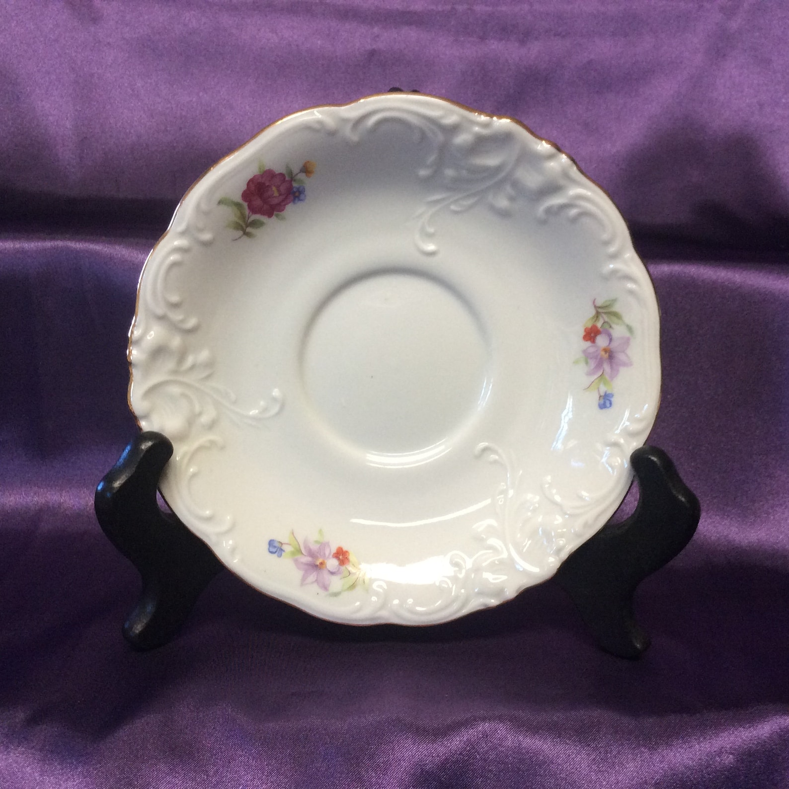 Walbrzych Floral Pattern China Made in Poland Vintage China Etsy