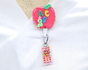 Teacher Apple Badge Reel