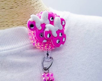 Minnie Mouse Badge Reel