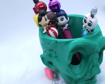 Zombie Head Pencil Holder | Creepy Cute Desk Organizer