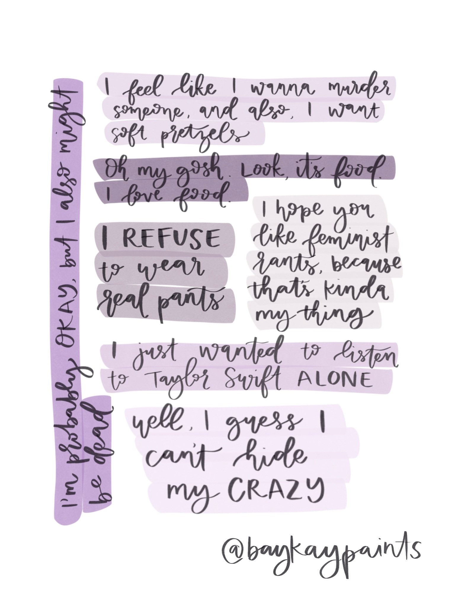 New Girl Jessica Day Quotes Print | Etsy