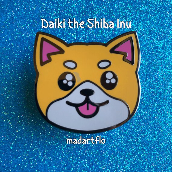 Daiki The Shiba Inu Enamel Pin