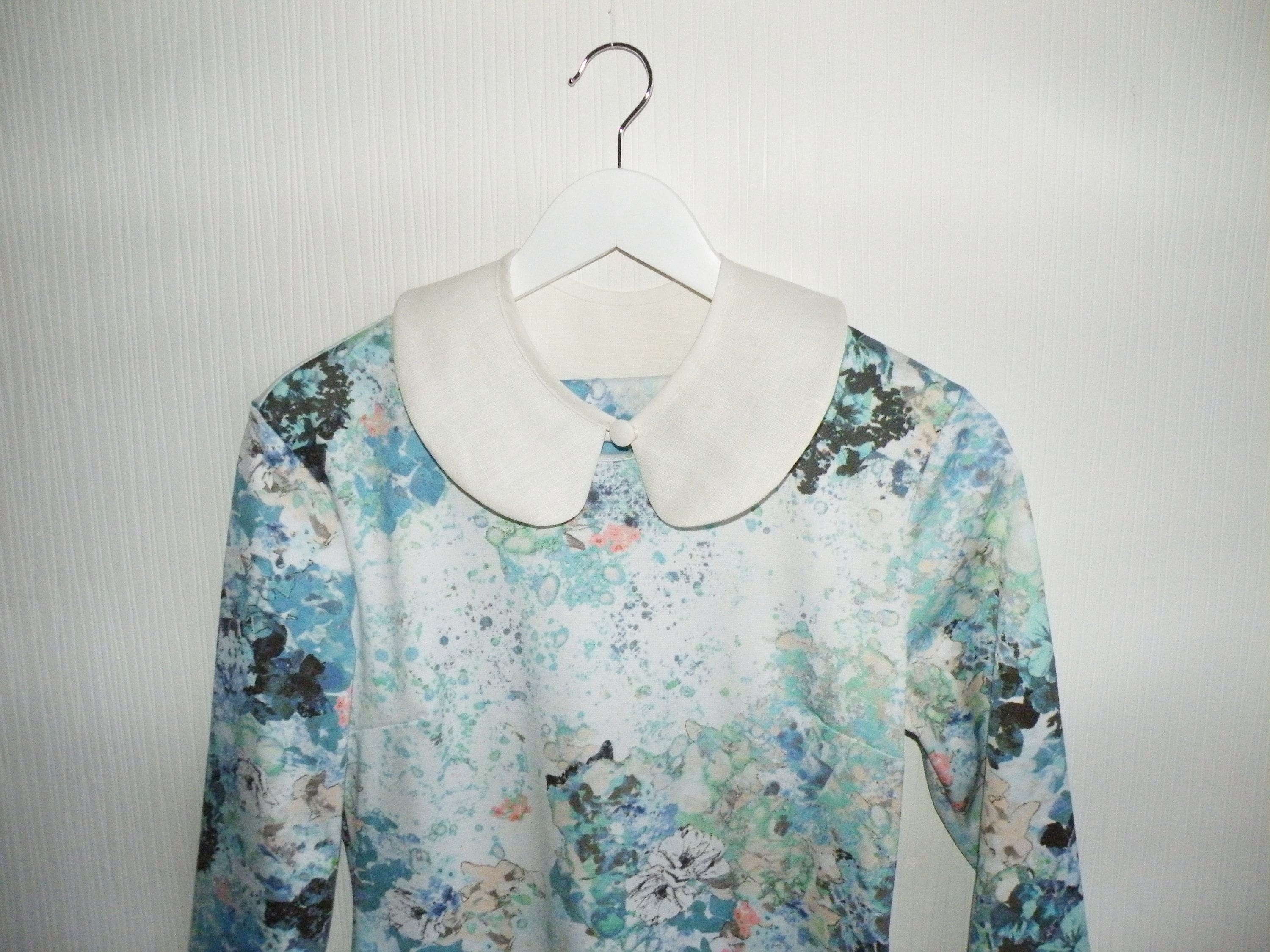 White Detachable Collar White Peter Pan Collar White - Etsy