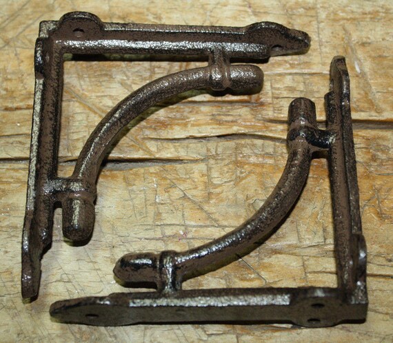 Garden Braces Shelf Bracket 6 Cast Iron Antique Style ARROW Brackets