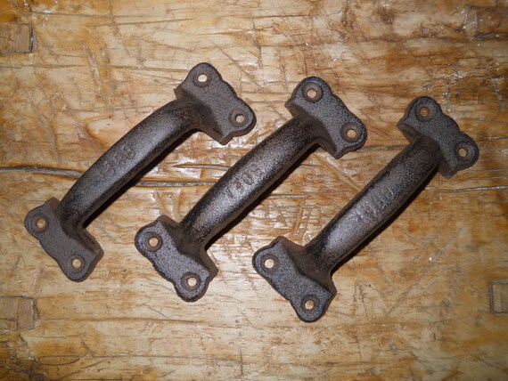 Gate Pull 1 Cast Iron Antique Style RUSTIC ARROW Barn Handle Shed Door Handles