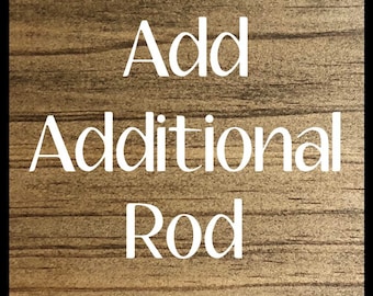 Additional Rod - Add a 2nd rod to your Headband Holder
