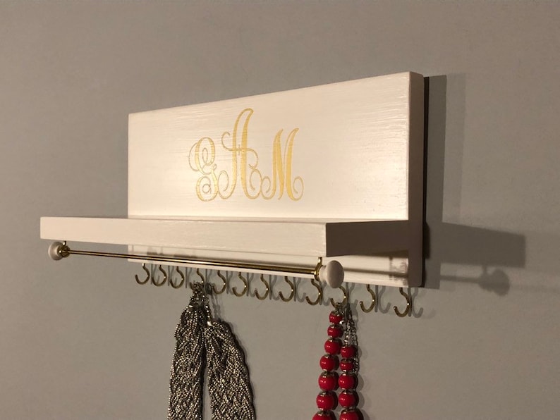 Personalized Jewelry Organizer Custom Jewelry Display Etsy