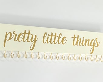 Necklace Holder- Pretty Little Things Necklace Holder - Jewelry Organizer - Necklace Display - Necklace Organizer