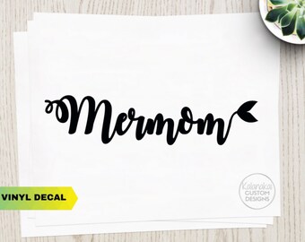 Download Mermaid Decal . Mom Decal . Mermom Decal . Mer Mom Decal . Cup