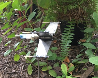 Gartenstecker X Flügel Raumschiff