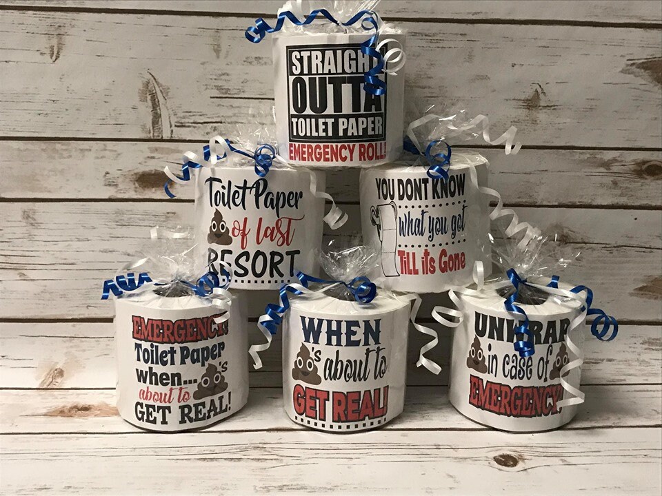 Emergency Toilet Paper Last Roll of Toilet Paper Straight Etsy