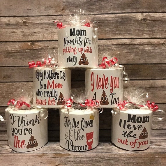 Funny Mother's Day Gift - Toilet Paper Gag Gift - In Case You Get