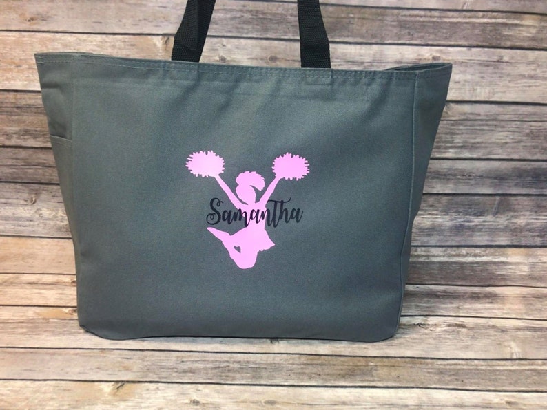 Cheerleader Bag Cheer Bag Cheer Tote Bag Cheer Team Bags Etsy