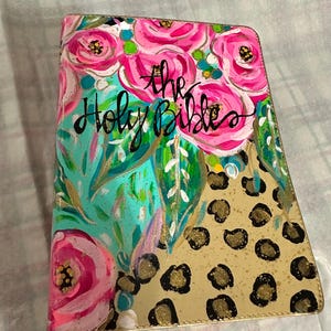 Hand Painted Bible - Customized by you!