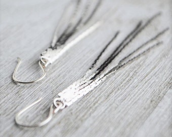 waterfall drop earrings