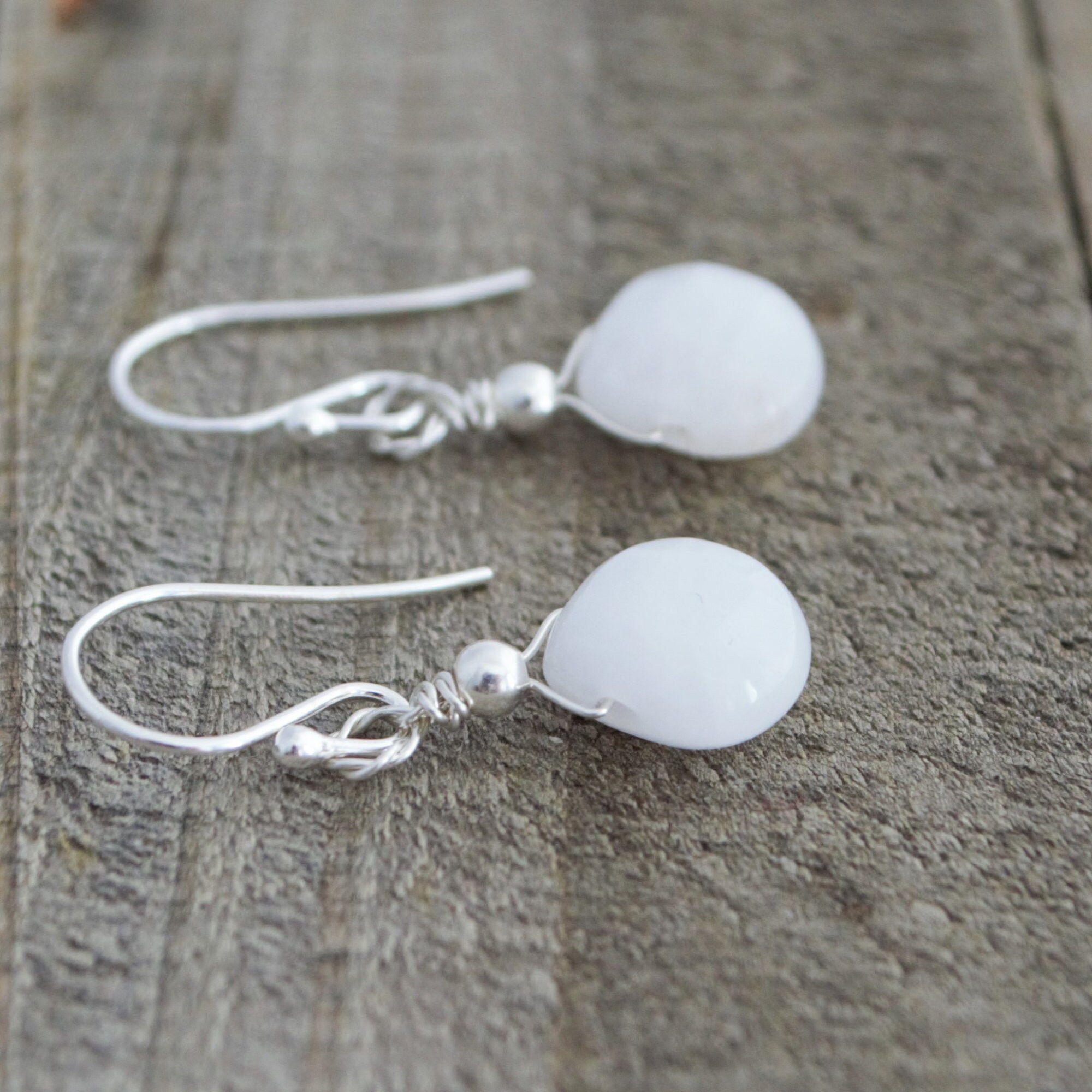 Portofino Demi Earring White Jade main image 0