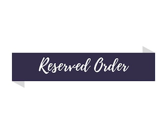 Reserved Order For Jana