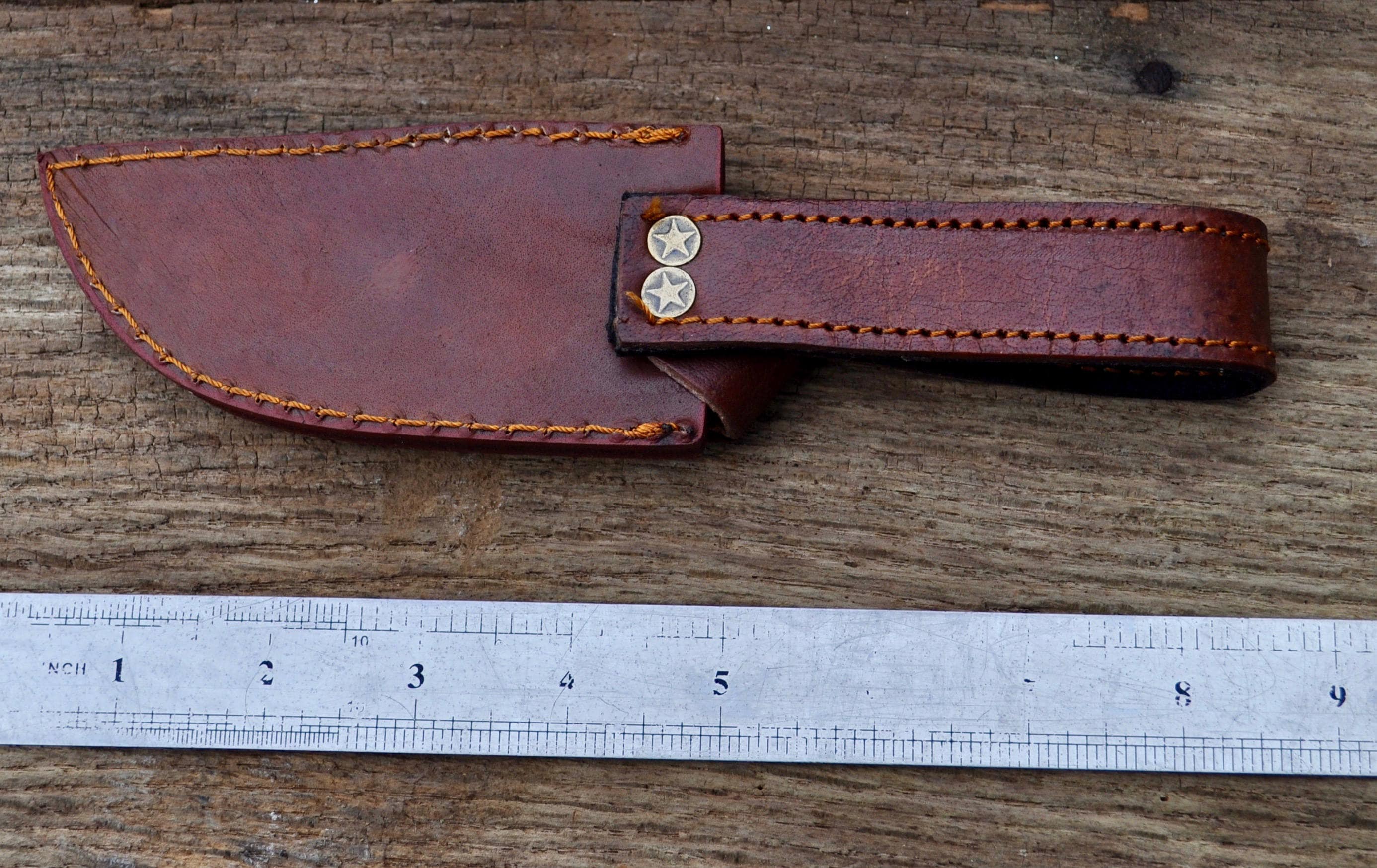 DAMASCUS STEEL 8 Inch Hunting KNIFE Design A Etsy UK