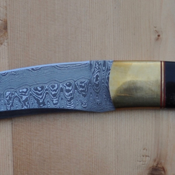 DAMASCUS STEEL 10 inch TANTO knife