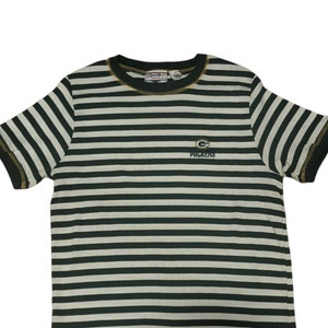 Vintage - packers GameDay clothing - striped top/crop