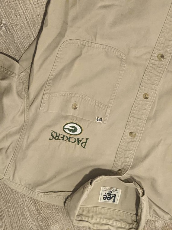 Vintage - Packers Lee Sport - khaki button up