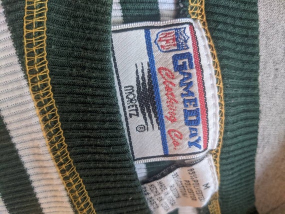 Vintage - packers GameDay clothing - striped top/… - image 2