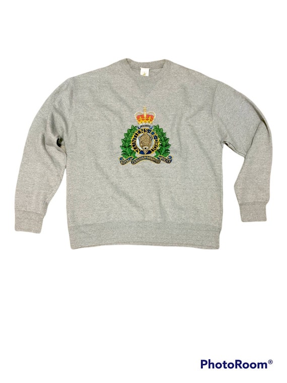 Vintage - Canadian Mounted Police Crew Sweatshirt… - image 2